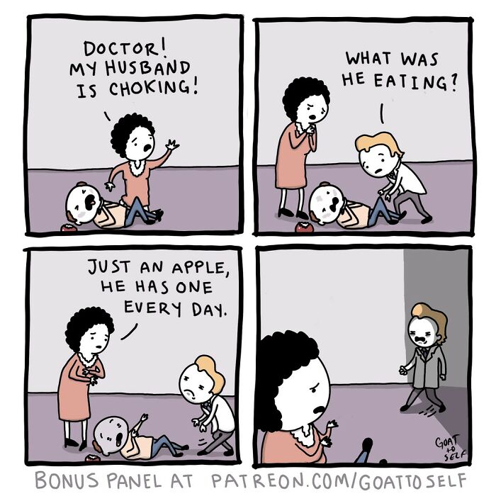 This Canadian Artist Created More Ridiculously Absurd Comics With Unexpected Endings (18 Pics)