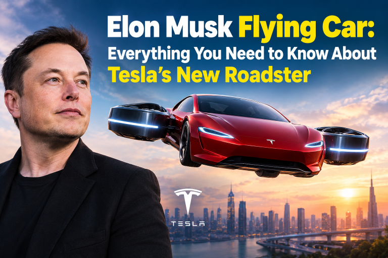 Elon Musk Flying Car: Everything You Need to Know About Tesla's New Roadster